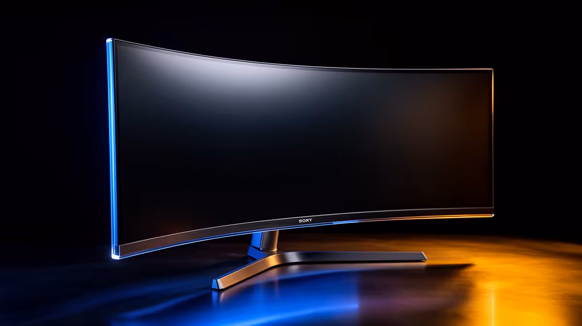 Curved Monitor Really Cope with Design in Canva for an SA