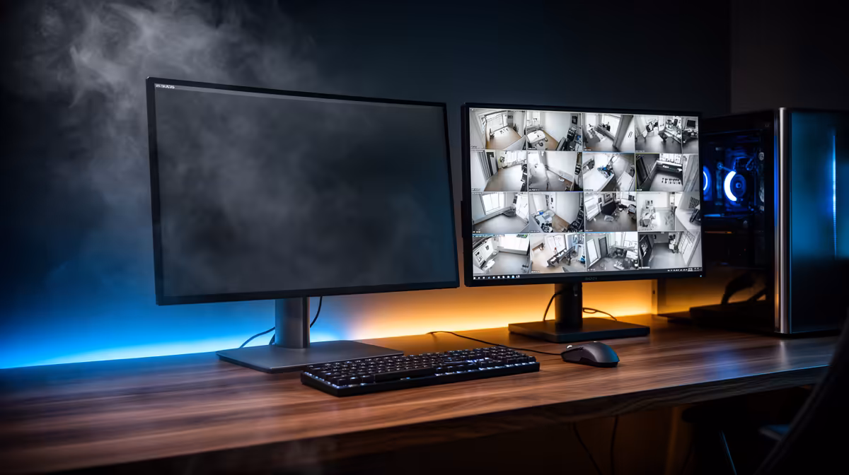 Dual-monitor Setup Really Cope with a Home Security Setup