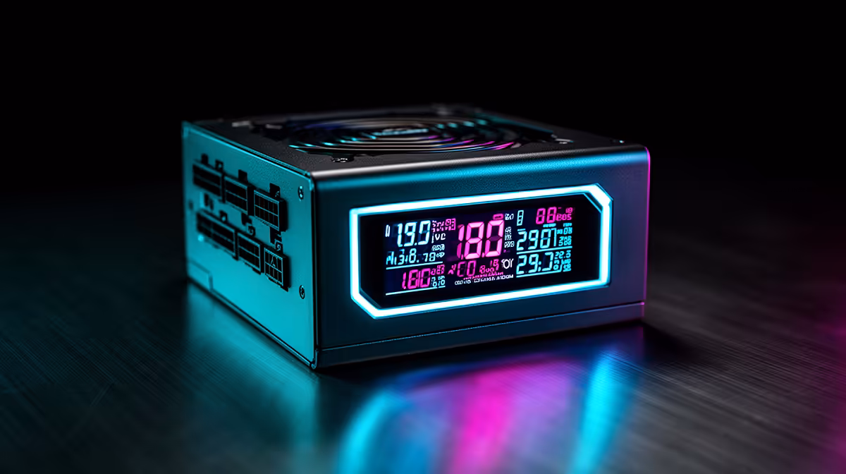 Can a Magnetic OLED Display on a PSU Help Monitor