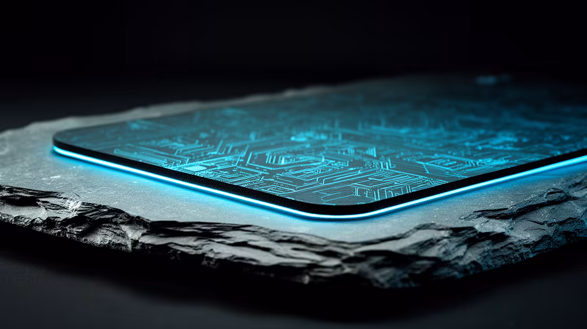 Micro-Etched Mousepad Surface: micro-weave texture checks