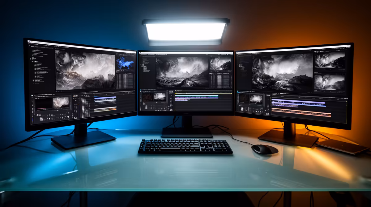 Multi-monitor Dock Really Cope with RAW Photo Work for an
