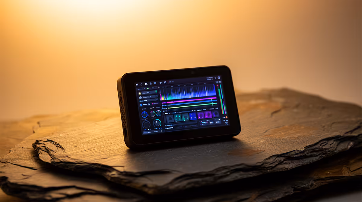 Portable Monitor Really Cope with Running a Podcast for an