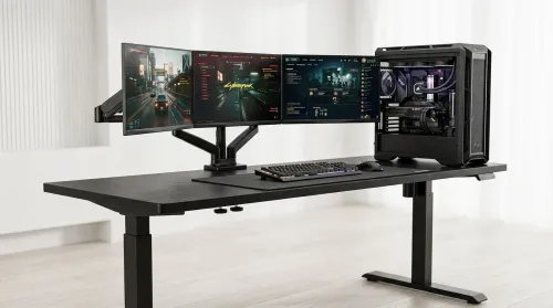 Standing Desk Stability: Supporting Heavy PCs and Multiple Monitors