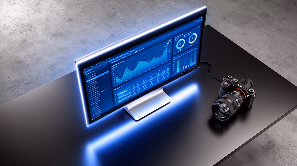 USB-C Docking Monitor Actually Replace: panel, ports and