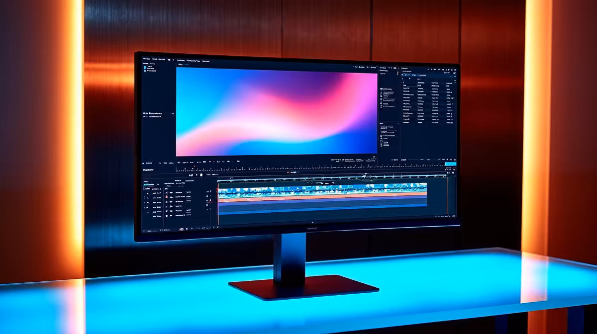 Vertical Monitor Really Cope with Editing in DaVinci