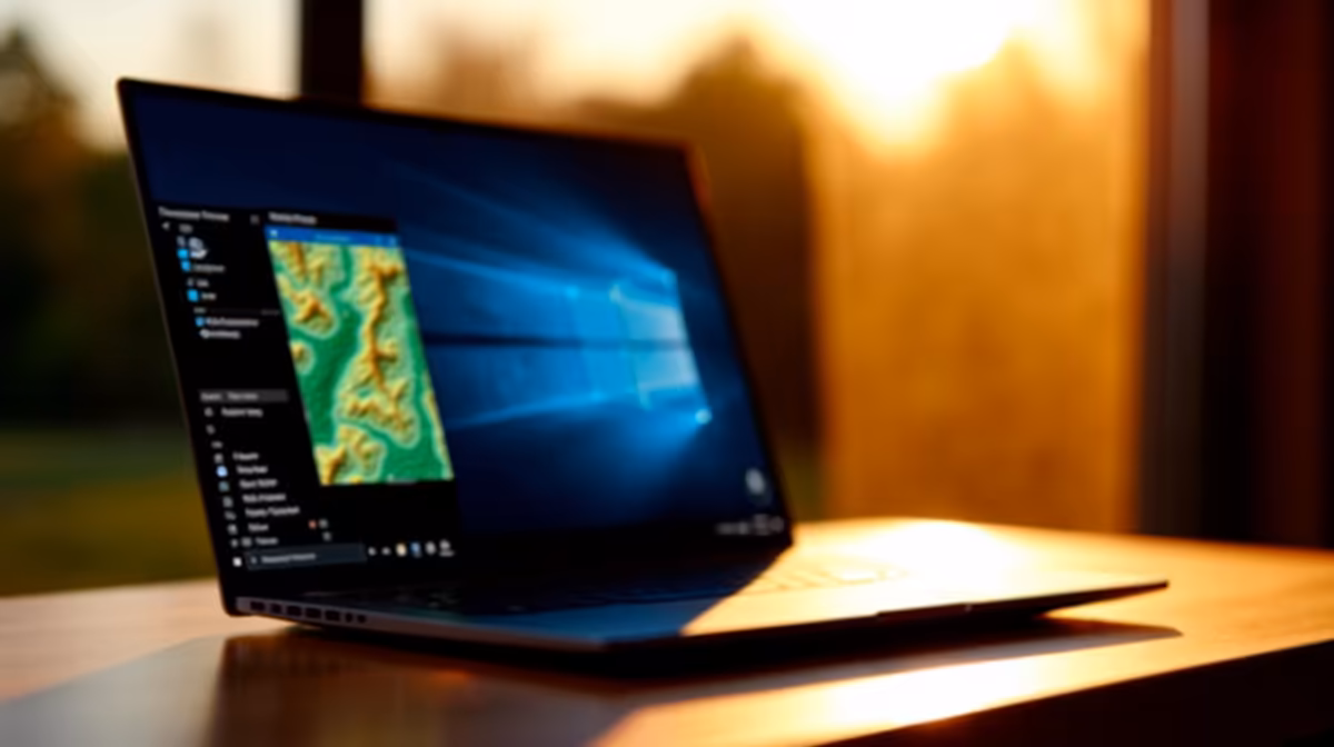 Windows 11 Laptop Really Cope with GIS Fieldwork for an SA