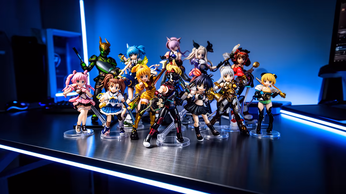 Can an 11cm Anime Figure Bundle: panel quality checks