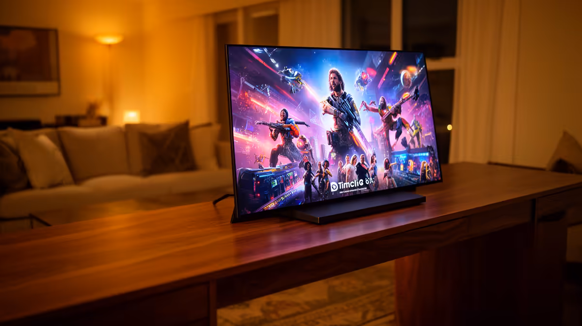 Can an OLED Gaming Monitor Really Cope with a Home