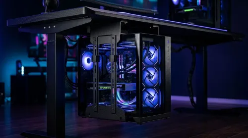 Can an Under-Desk PC Mount Work With a Sit-Stand Desk?