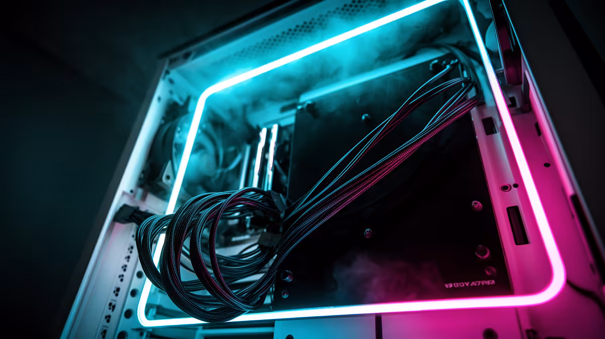 Can Clean Cable Management Improve Airflow in an ATX Gaming