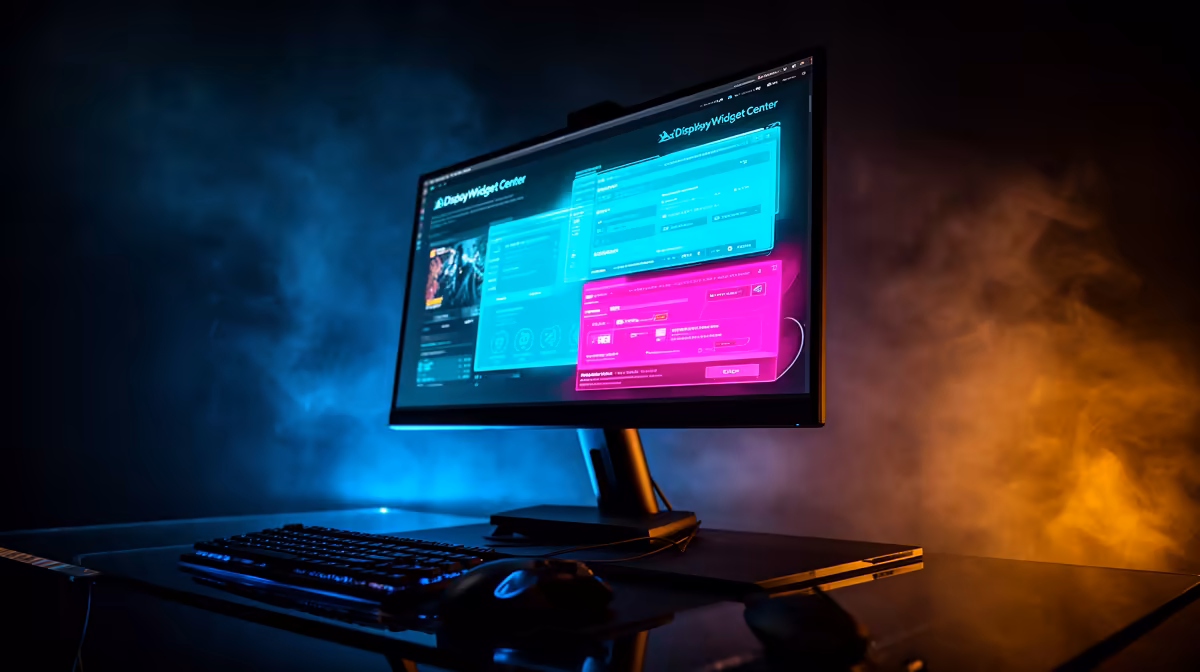 Can DisplayWidget Center Optimise Gaming Monitor Settings