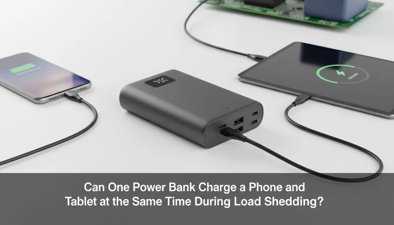 Charge Phone & Tablet Simultaneously