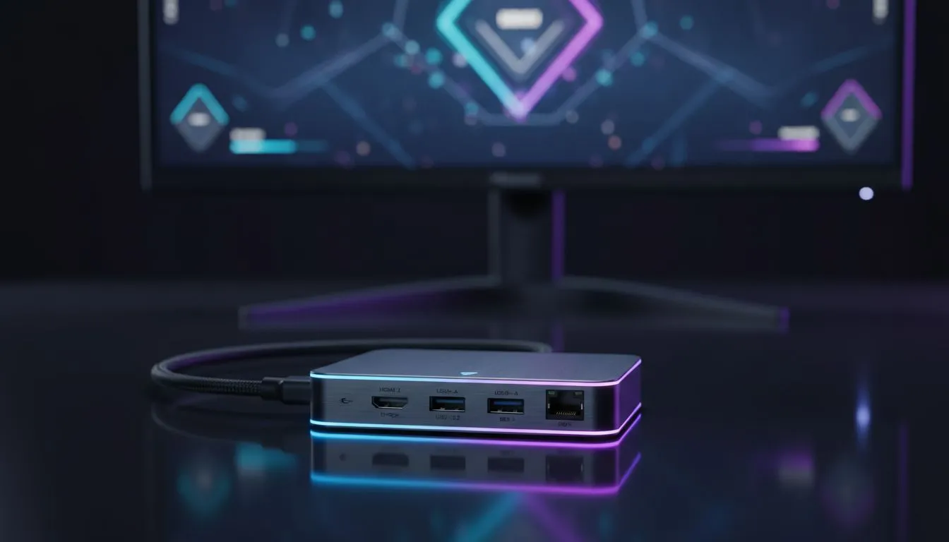 Gaming via USB-C Hub