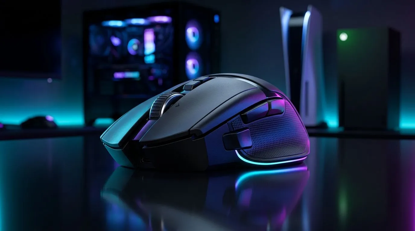 One mouse, multiple consoles, no dongle swapping