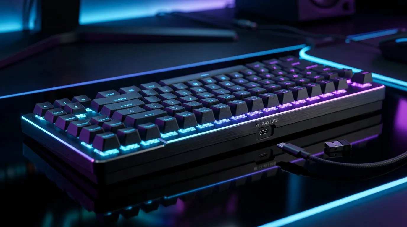 How triple-mode keyboards handle multi-device setups
