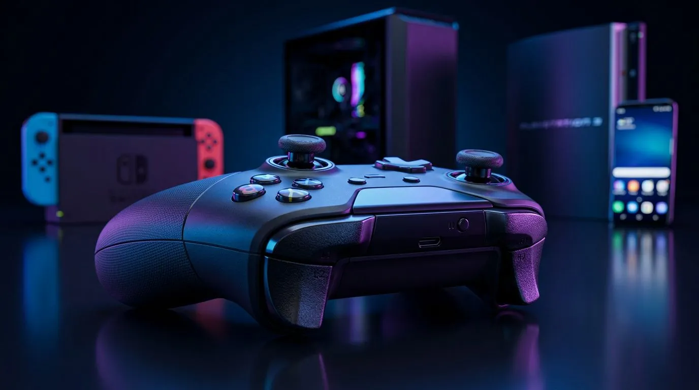 Single Controller for Switch, PC, PS3, Android