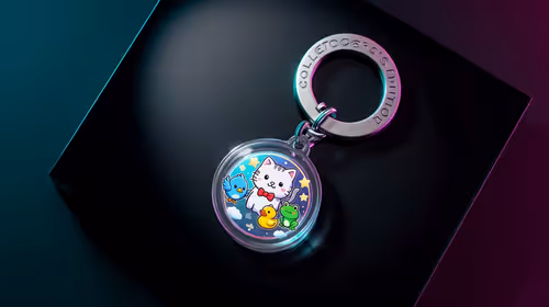Chainsaw Man Collectibles Display: Showcase Your Pochita Keychain