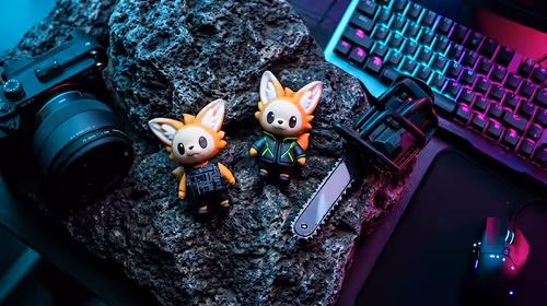 Chainsaw Man Desk Setup: Style Your Space with Ohiruneko Figures