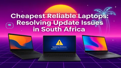Cheapest Reliable Laptops in South Africa & How to Fix Updates