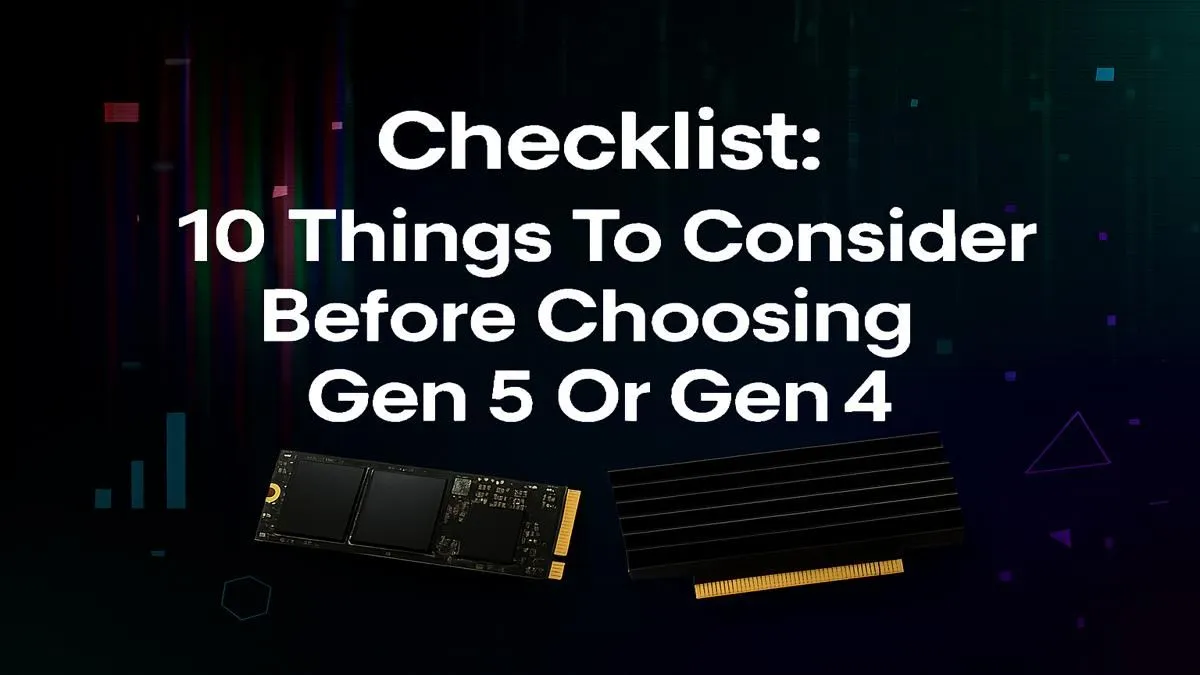 Gen 5 or Gen 4? Choose Wisely.