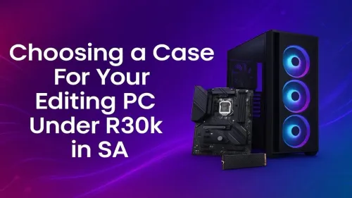 Best PC Case Under R3000 in South Africa for Editing Builds