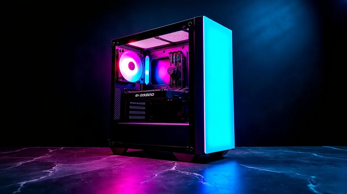 Pick a gaming PC case that looks great and runs cool