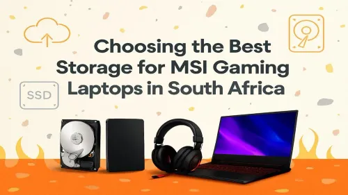 MSI Gaming Laptop Storage Upgrade: The Best SSDs in South Africa