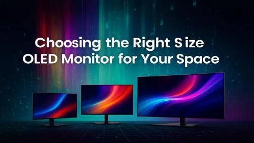 Best OLED Monitor Size: Find Your Perfect Fit for Gaming & Work