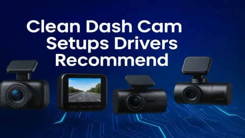 Best Dash Cams for Clean Car Setups Recommended