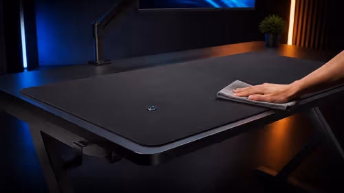 Cleaning a Water-Resistant, Machine-Washable Full-Surface DeskPad