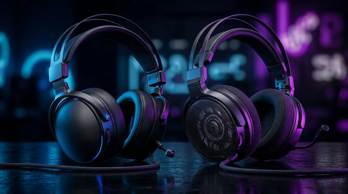 Closed vs Open Gaming Headsets