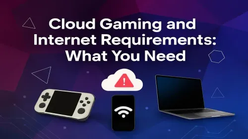 Cloud Gaming Internet Requirements for a Lag-Free Experience