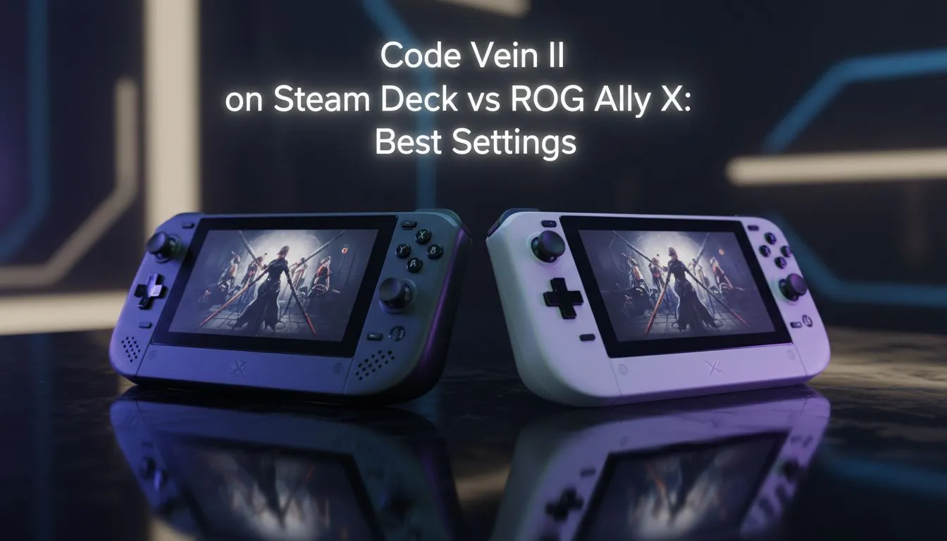 Best Settings for Steam Deck vs ROG Ally X