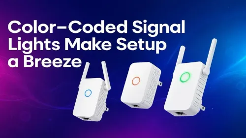 Color-Coded Signal Lights Simplify Your Setup Process