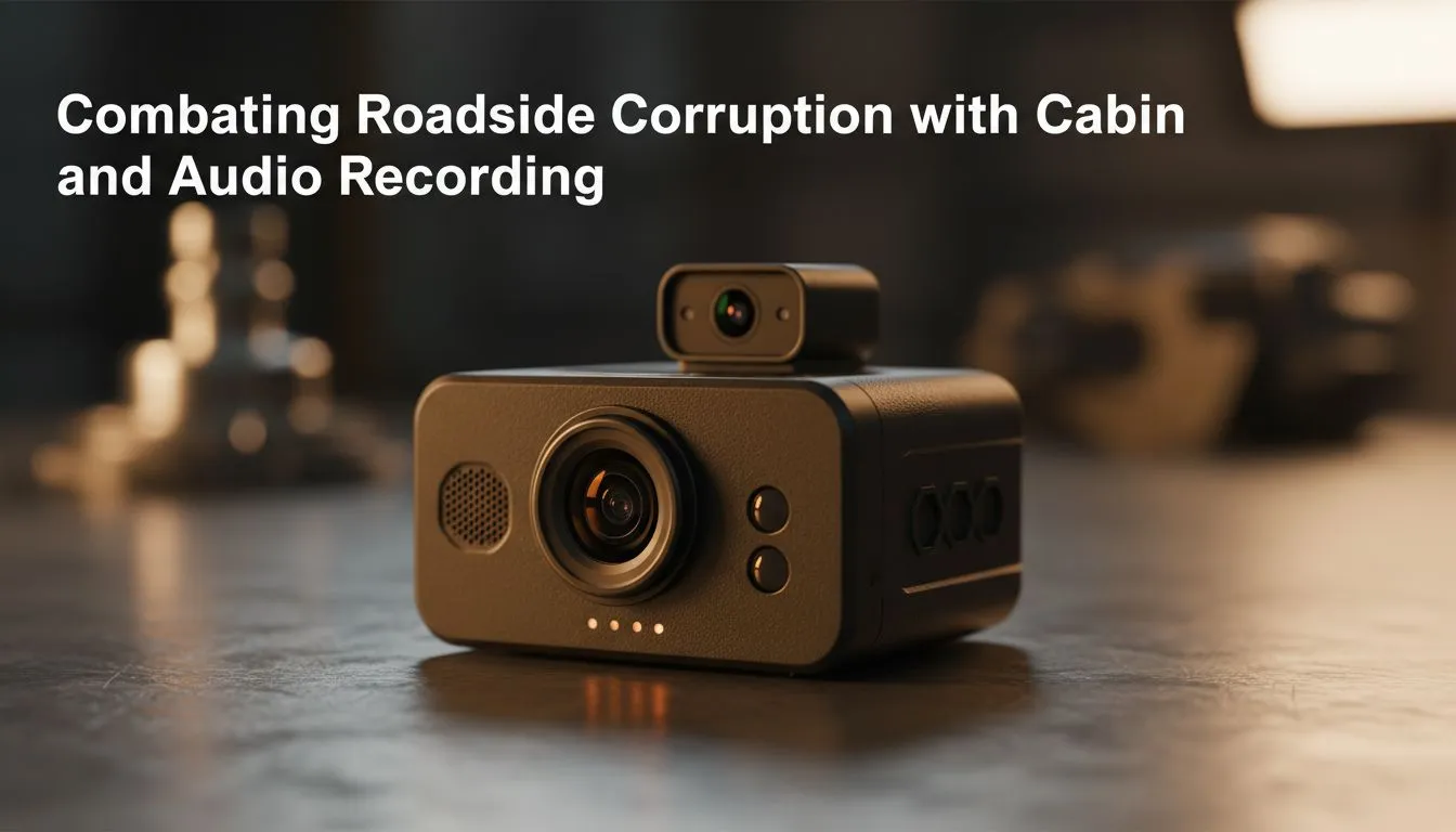 Record Roadside Corruption Safely