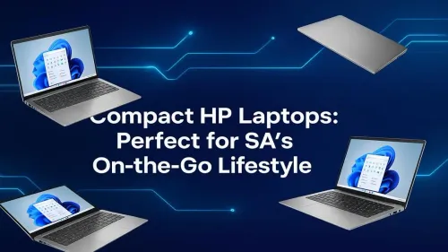 Compact HP Laptops South Africa: Your On-the-Go Partner