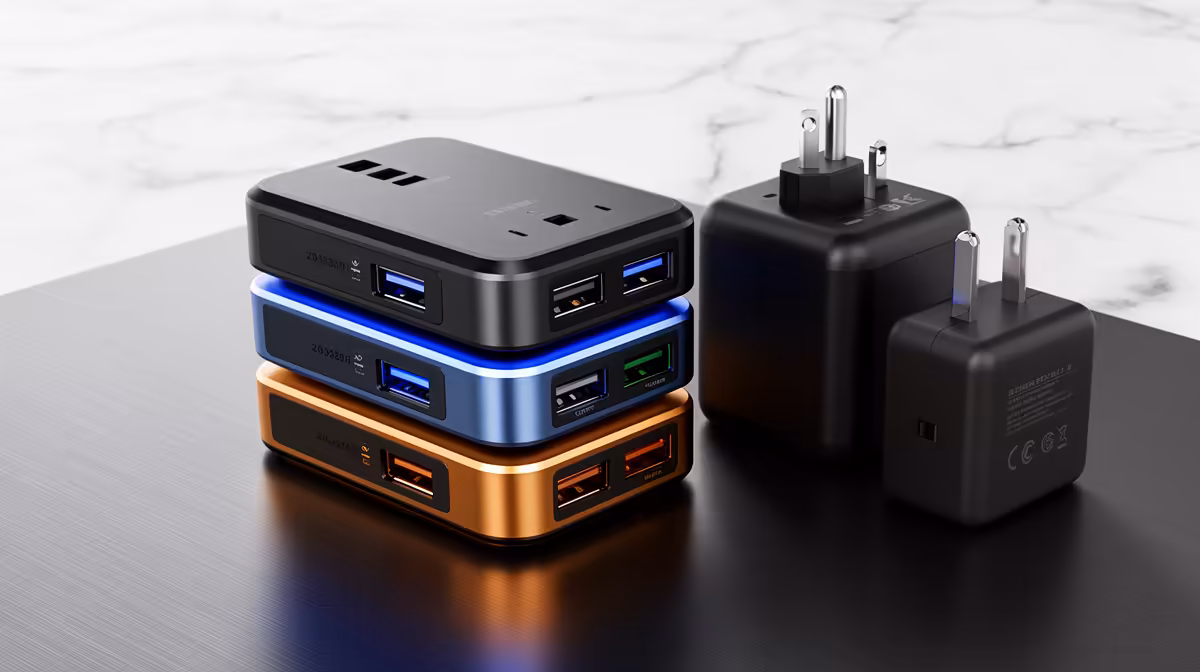 Compact travel adapters vs standard: ports, fit and