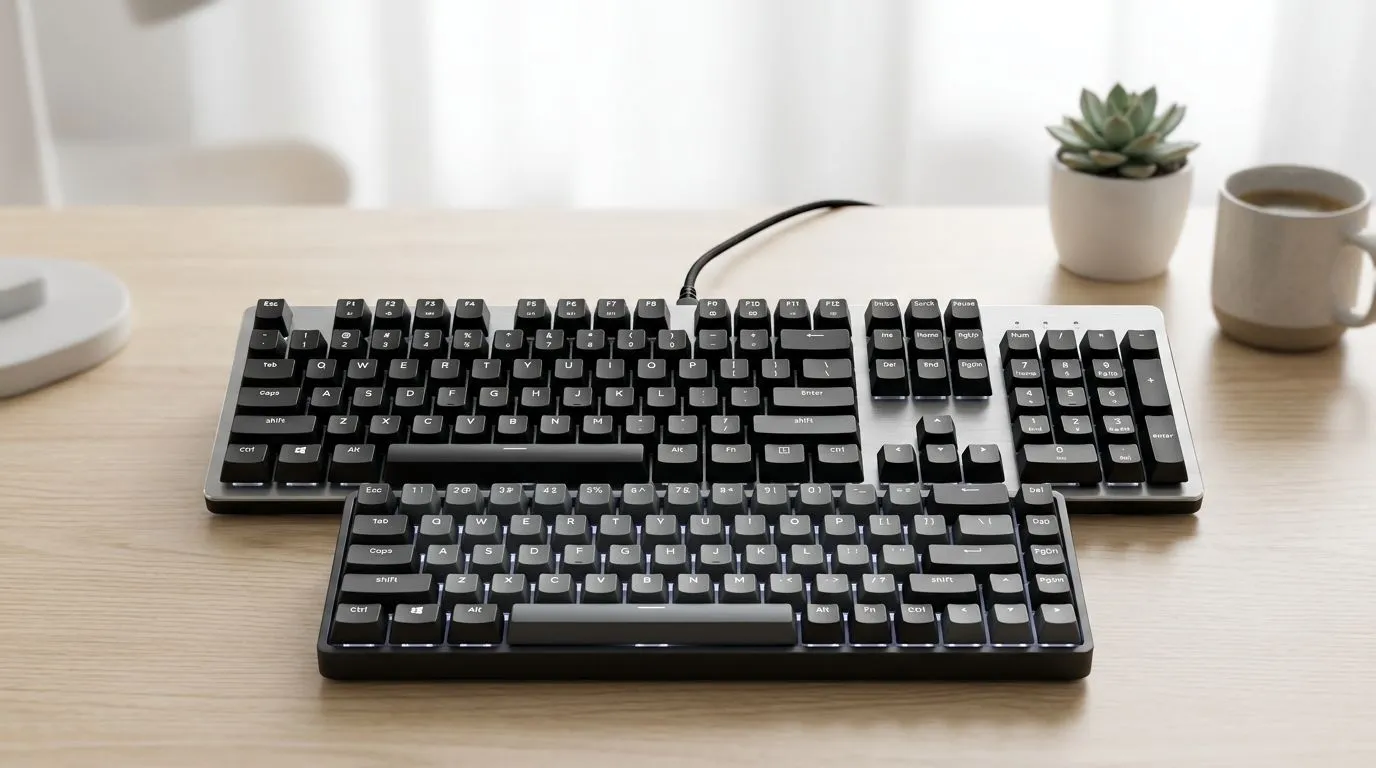 Desk space, portability, and performance