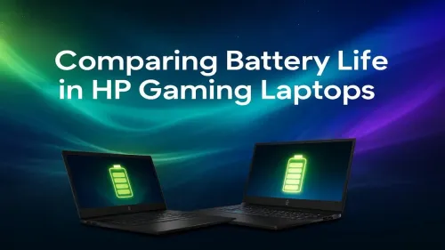 HP Gaming Laptop Battery Life: Omen vs Victus vs Pavilion
