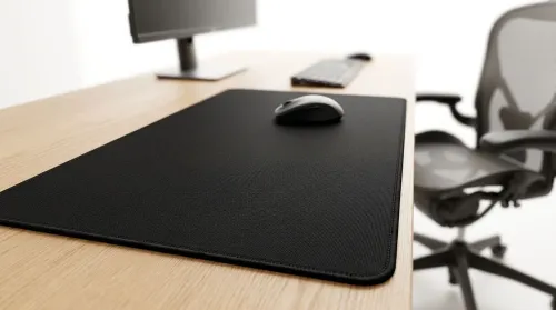 Full-Surface Microfiber Desktop Covers vs Rubber Mousepads