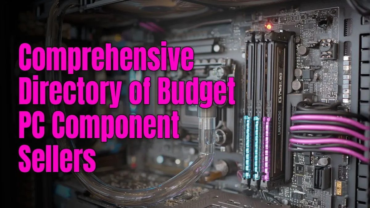 Directory of Budget PC Parts Sellers