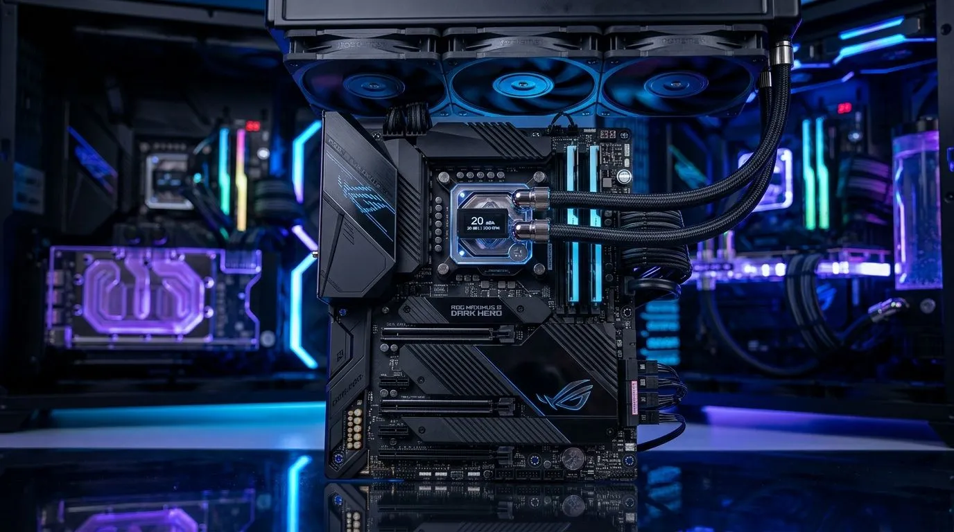 Tune PWM curves for quieter AIO cooling