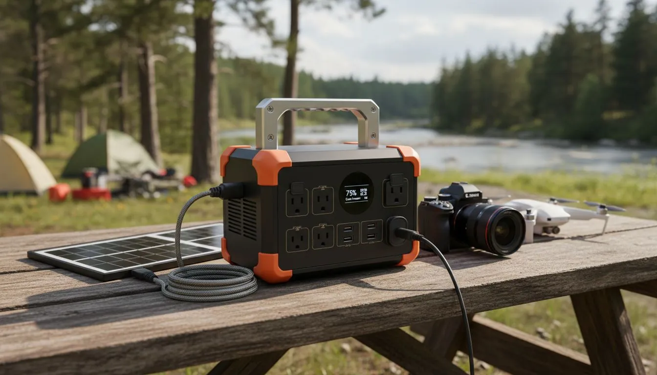 Charge cameras & drones on the go