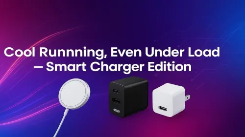Fast Charging Smartphones Stay Cool Under Load