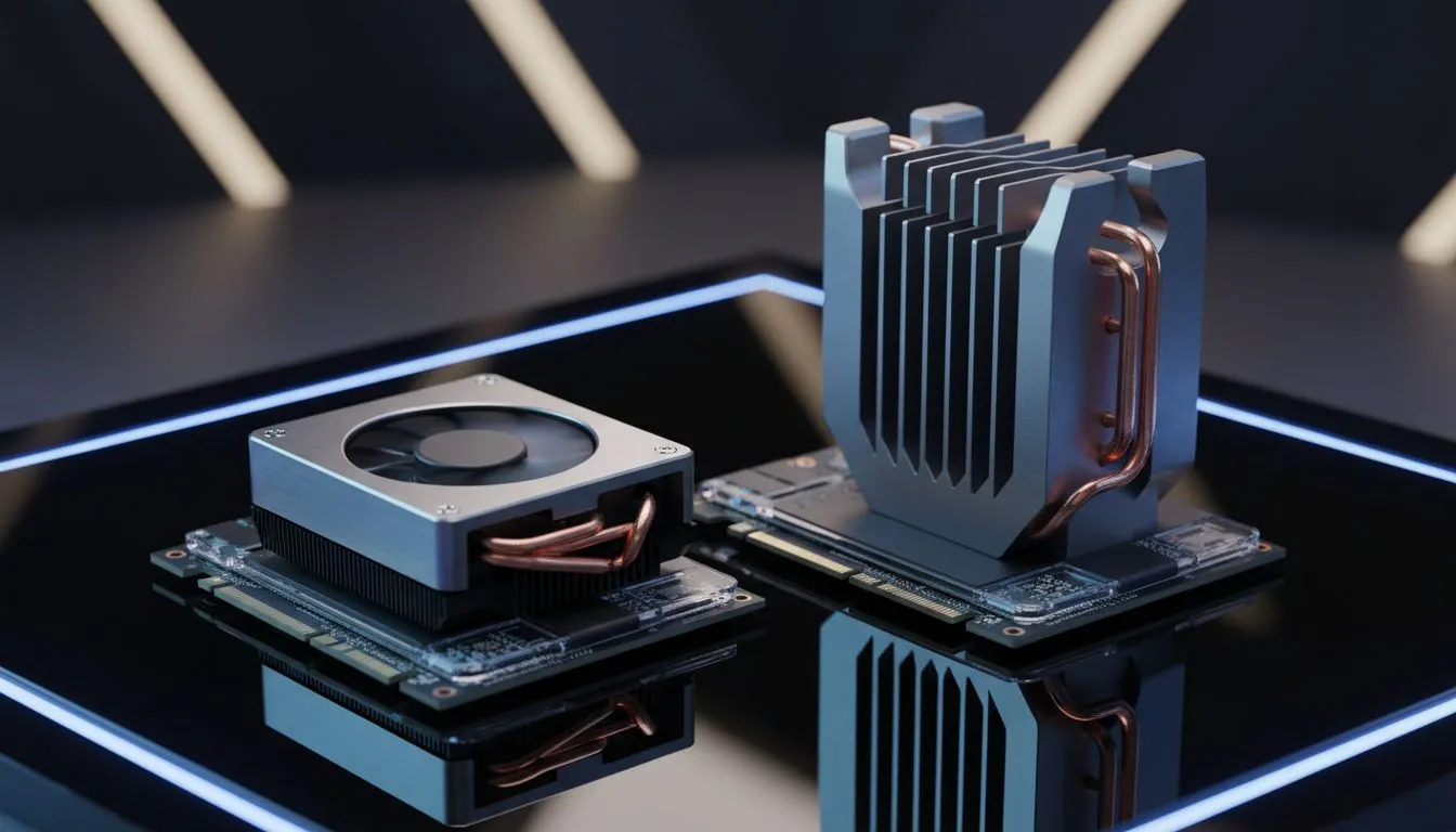 Active Fans or Massive Heatsinks?