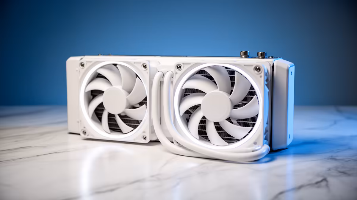 Cooling High-End White PC Builds in SA: Radiator Size
