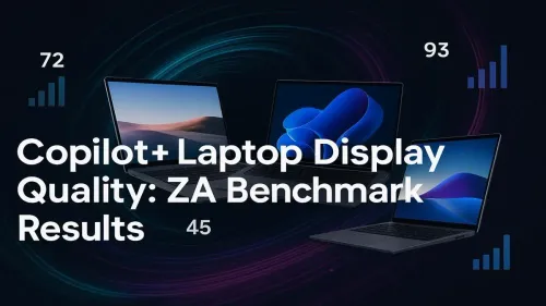 Copilot+ Laptop Display Quality: Our ZA Benchmark Results
