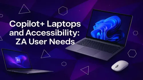 Copilot+ Laptops Accessibility: A Guide for South Africa