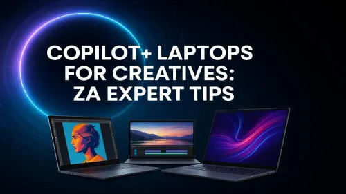 Copilot+ Laptops for Creatives: Your ZA Expert Guide