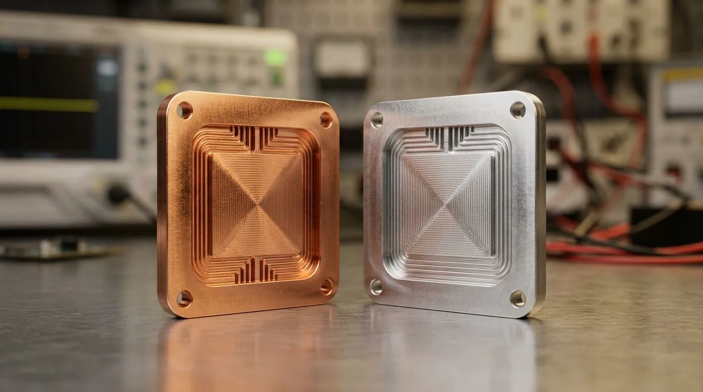 Which cold plate improves CPU cooling efficiency?